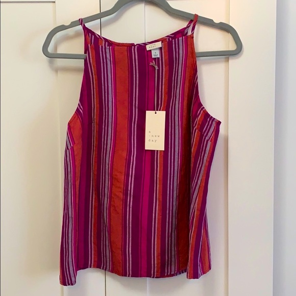 a new day Tops - 😍PRICE FIRM! NEW! Boutique! A New Day Striped Top Small